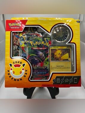 Factory Sealed Pokémon TCG 2026 Pokémon Day 30th Anniversary Box Pikachu Promo